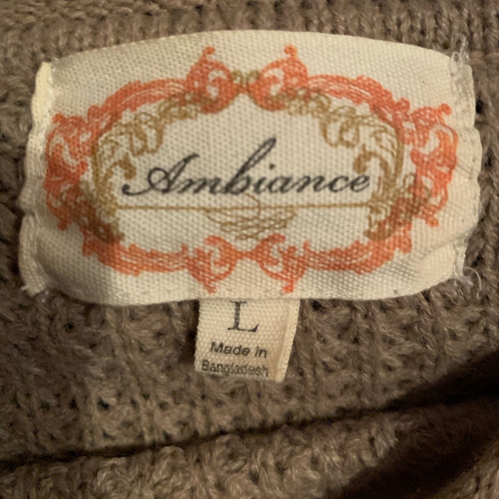 Tan Sweater - Picture 2 of 2
